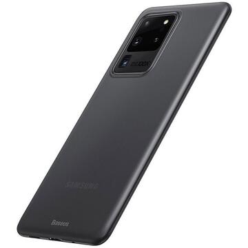 Husa Baseus Husa Wing Samsung Galaxy S20 Ultra Transparent Black