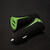 Mcdodo Incarcator Auto 3.4A Dual USB Black Mask Green (3.4A max total, 2.4A max per port)-T.Verde 0.1 lei/buc