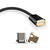 Mcdodo Cablu Magnetic Type-C 1.2m, 2.4A max, led indicator Black