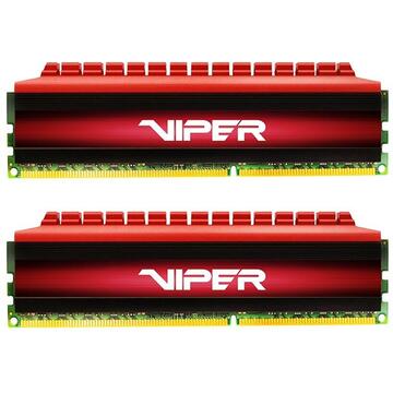 Memorie Patriot Viper 4 Series DIMM Kit 16GB, DDR4-3733, CL17-19-19-39 (PV416G373C7K)