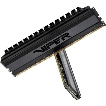 Memorie Patriot Viper 4 Blackout DDR4 - 16GB - 4000 - CL - 19 - Dual Kit (PVB416G400C9K)