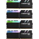 Memorie G.Skill DDR4 - 32GB -3600 - CL - 16 - Quad Kit, Trident Z RGB (black, F4-3600C16Q-32GTZRC)