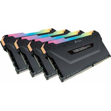 Memorie Corsair DDR4 - 256 GB -3200 - CL - 16 - Octo-Kit, Vengeance RGB PRO (black, CMW256GX4M8E3200C16)