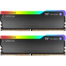 Memorie Thermaltake DDR4 - 16 GB -3200 - CL - 16 - Dual Kit, TOUGHRAM Z-ONE RGB (black, R019D408GX2-3200C16A)