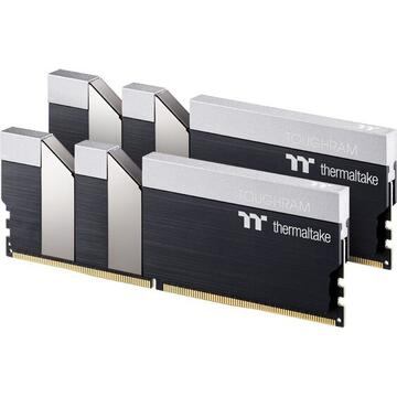 Memorie Thermaltake DDR4 - 16 GB -4400 - CL - 19 - Dual Kit, TOUGHRAM (black / silver, R017D408GX2-4400C19A)