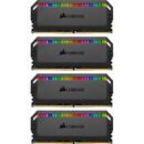 Memorie Corsair DDR4 - 64 GB -3600 - CL - 16 - Quad-Kit, Dominator Platinum RGB (black, CMT64GX4M4Z3600C16)