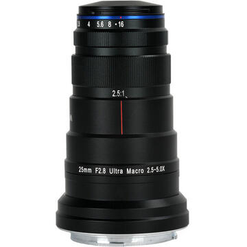 Obiectiv foto DSLR Obiectiv Manual Venus Optics Laowa 2.5-5X Ultra-Macro 25mm f/2.8 pentru Nikon Z