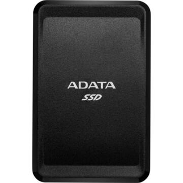 SSD Extern ADATA SC685 250 GB Solid State Drive (black, USB 3.2 C (10 Gbit / s))