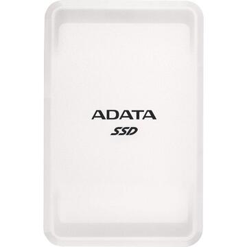 SSD Extern ADATA SC685 250 GB Solid State Drive (white, USB 3.2 C (10 Gbit / s))