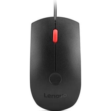 Mouse Lenovo USB mouse with fingerprint reader (black)