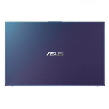 Notebook Asus VivoBook 15 X512JA, FHD, Procesor Intel® Core™ i5-1035G1 (6M Cache, up to 3.60 GHz), 8GB DDR4, 512GB SSD, GMA UHD, No OS, Blue