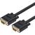 UNITEK Y-C504G VGA cable 1 m VGA (D-Sub) Black