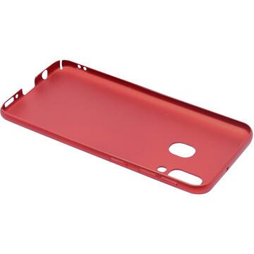 Husa Just Must Carcasa Uvo Samsung Galaxy A20e Red (material fin la atingere, slim fit)