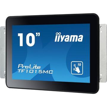 Monitor LED Iiyama TF1015MC-B1, 10inch Touchscreen, 1280x800, 25ms, Black