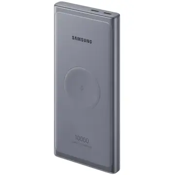 Baterie externa Wireless Samsung  2 x USB Type C 10000 mAh 25W Dark Gray