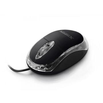 Mouse Extreme XM102K  1000 DPI Ambidextrous Negru