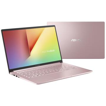 Notebook Ultrabook ASUS 14'' VivoBook 14 X403JA, FHD, Procesor Intel® Core™ i5-1035G1 (6M Cache, up to 3.60 GHz), 8GB, 512GB SSD, GMA UHD, No OS, Petal Pink