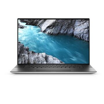 Notebook Dell XPS 17 (9700), Intel Core i7-10875H, 17inch Touch, RAM 16GB, SSD 1TB, nVidia GeForce RTX 2060 6GB, Windows 10 Pro, Silver