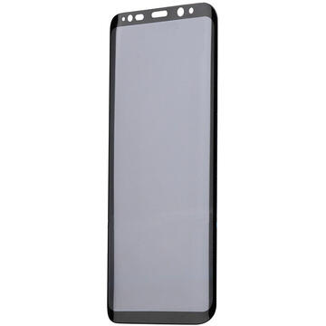 Lemontti Folie Sticla Curbata Samsung Galaxy S8 Plus G955 Black (1 fata, 9H, 3D)