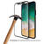 Eiger Folie Sticla 3D Edge to Edge iPhone X / XS Clear Black (0.33mm, 9H, perfect fit, curved, oleophobic)