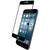 Eiger Folie Sticla 3D Edge to Edge iPhone SE 2020 / 8 / 7 Clear Black (0.33mm, 9H, perfect fit, curved, oleophobic)