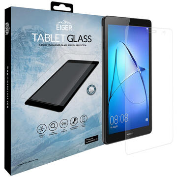 Eiger Folie Sticla Temperata Tableta Huawei MediaPad T3 8 inch Clear (0.33mm, 9H)