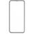 Eiger Folie Sticla Curbata 3D iPhone 11 Pro / XS / X Clear Black (0.33mm, 9H, oleophobic)