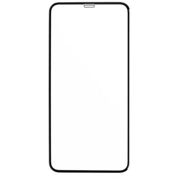 Eiger Folie Sticla Curbata 3D iPhone 11 Pro Max / Xs Max Clear Black (0.33mm, 9H, oleophobic)