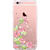 Husa Devia Husa Silicon Bluebell iPhone 6/6S Pink (motiv floral cu cristale)