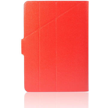 Husa Just Must Husa Flip Joy Universala Tableta 7 inch - 8 inch Red (material antiderapant)
