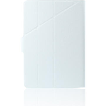 Husa Just Must Husa Flip Joy Universala Tableta 8 inch - 9 inch White (material antiderapant)