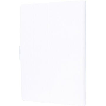 Husa Just Must Husa Flip Joy Universala Tableta 9 inch - 10 inch White (material antiderapant)