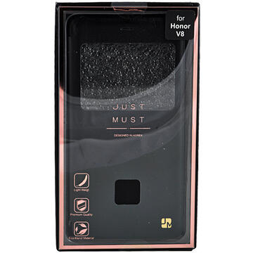 Husa Just Must Husa Book Origin Huawei Honor V8 Black