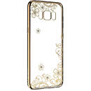 Husa Devia Husa Silicon Joyous Samsung Galaxy S8 G950 Champagne Gold (Cristale Swarovski�, electroplacat)