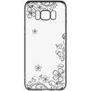 Husa Devia Husa Silicon Joyous Samsung Galaxy S8 G950 Silver (Cristale Swarovski�, electroplacat)