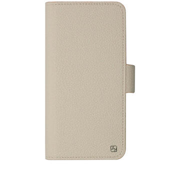 Husa Just Must Husa Book Car Wallet Samsung Galaxy S8 Plus G955 Beige (carcasa interior detasabila)