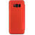 Husa Meleovo Husa Smart Flip Samsung Galaxy S8 G950 Red (spate mat perlat si fata cu aspect metalic)