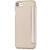 Husa Meleovo Husa Smart Flip iPhone 8 Gold (spate mat perlat si fata cu aspect metalic)