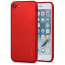Husa Meleovo Husa Silicon Soft Slim iPhone SE 2020 / 8 / 7 Red (aspect mat)