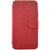 Husa Meleovo Husa Book Stitchy II iPhone X Red (slot card in interior, functie sleep-wake)