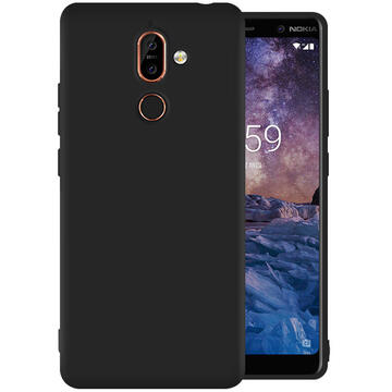 Husa Just Must Husa Silicon Candy Nokia 7 Plus Black