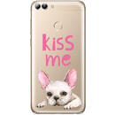 Husa Lemontti Husa Silicon Art Huawei P Smart Pug Kiss