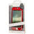 Husa Just Must Carcasa Defense 360 iPhone SE 2020 / 8 / 7 Red (3 piese: protectie spate, protectie fata, folie sticla)