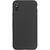 Husa Just Must Husa Silicon Pantone iPhone XS Max Black (captusit cu microfibra, colturi intarite)