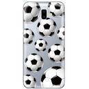 Husa Lemontti Husa Silicon Art Samsung Galaxy J6 Plus Football