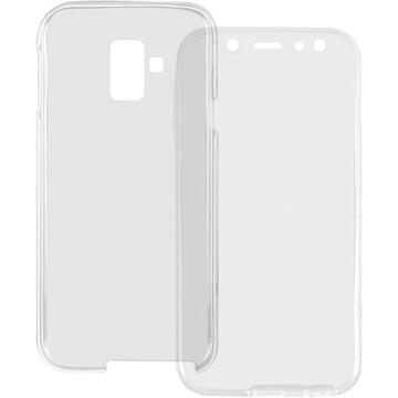 Husa Lemontti Husa Silicon Full Cover 360� Samsung Galaxy A6 (2018) Transparent