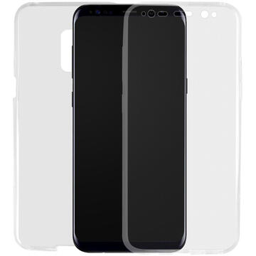 Husa Lemontti Husa Silicon Full Cover 360� Samsung Galaxy S9 Plus G965 Transparent