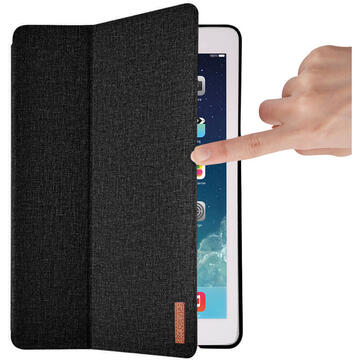 Husa Devia Husa Flax Flip iPad Air 3 (2019) / iPad Pro 10.5 inch Black