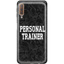 Husa Lemontti Husa Silicon Art Samsung Galaxy A7 (2018) Personal Trainer