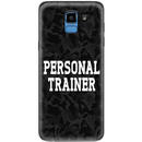 Husa Lemontti Husa Silicon Art Samsung Galaxy J6 (2018) Personal Trainer